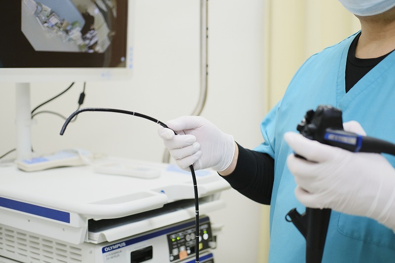 苦痛の少ない経鼻内視鏡を導入しています